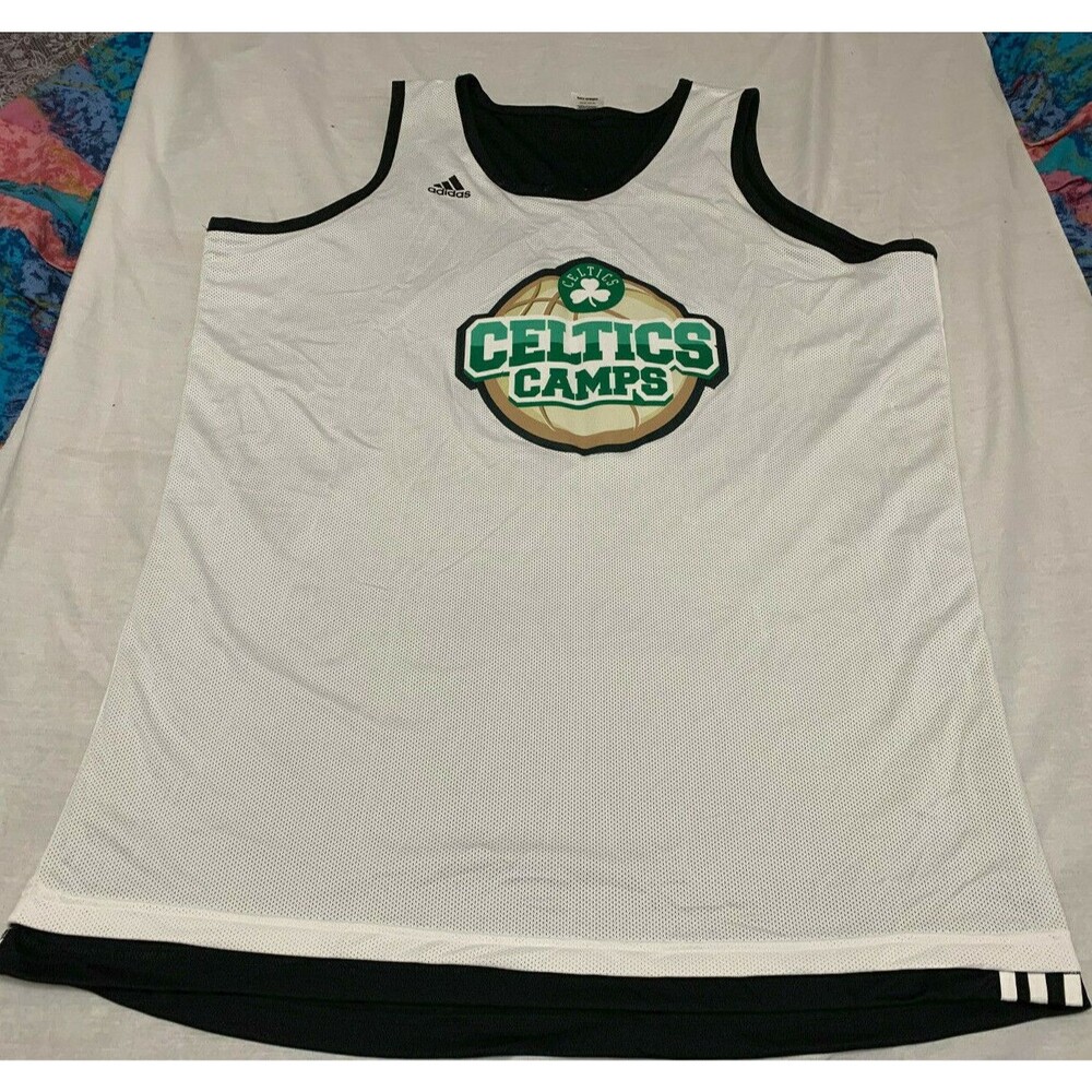 ADIDAS MENS ATHLETIC BASKETBALL REVERSIBLE TANK SHIRT 2XL